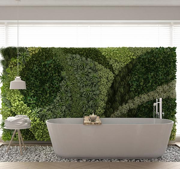 Eco-friendly bathroom