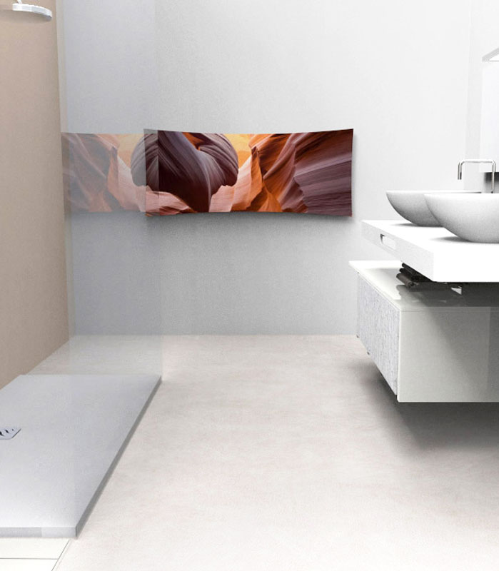 Termoarredo elettrico di design Beta