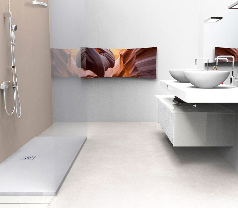 Radiator electric for bathroom beta 54x107 canyon | IBath